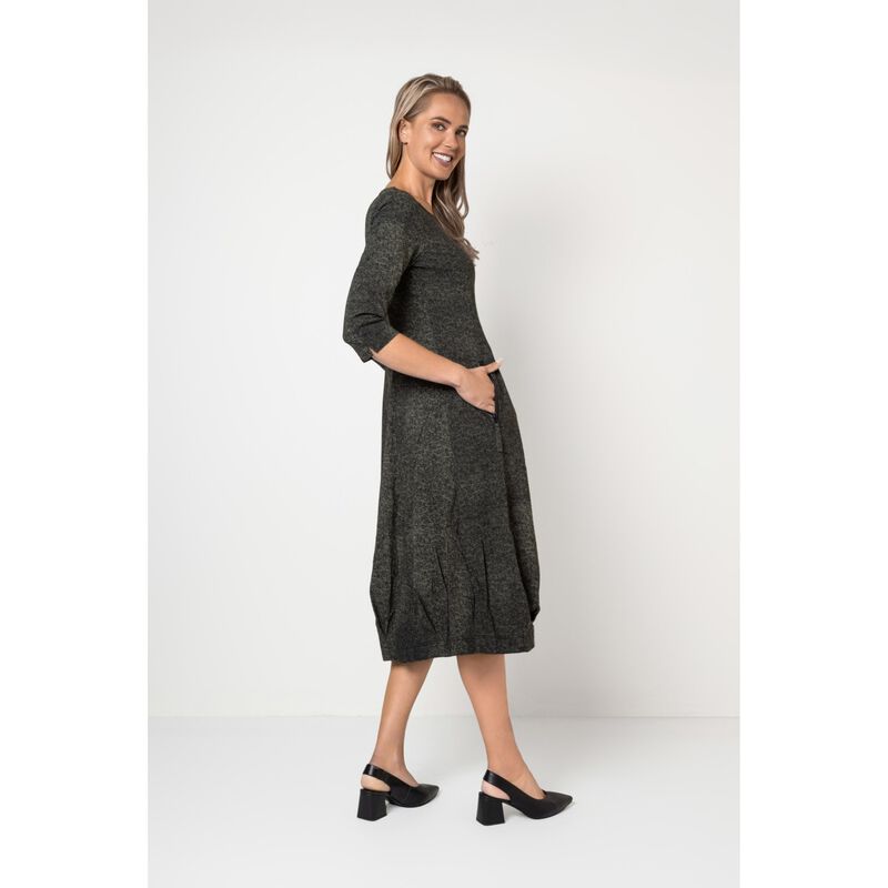 Rundholz Printed 3/4 Sleeve Dress image number 2